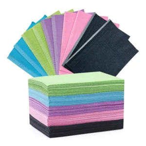 Colorful Disposable Tattoo Clean Pad Mat Waterproof Medical Paper Tablecloths Double Layer Sheets