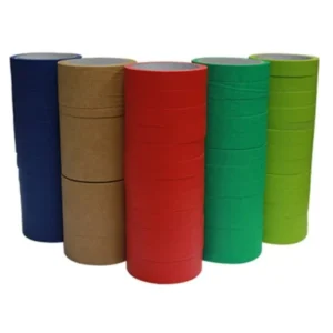 Colorful Masking Adhesive Tape No Glue Natural Rubber Indoor Paint Decoration Colored General Purpose Masking Tape
