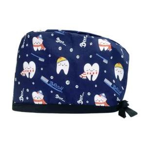 Colorful Medical Caps for Women Nursing Working Caps Sweatband Adjustable Elastic Scrub Hats for Doctor in Medical Field OEM Cap