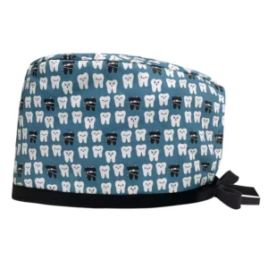 Colorful Medical Caps for Women Nursing Working Caps Sweatband Adjustable Elastic Scrub Hats for Doctor in Medical Field OEM Cap