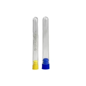 Colorful Plastic Test Tubes with Cap
