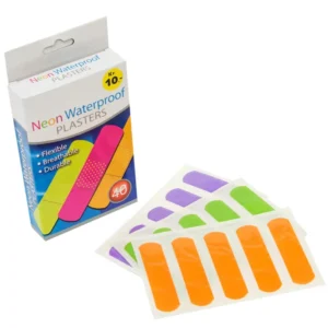 Colorful Waterproof PE 72x19mm Adhesive Bandage Wound Plaster Band Aid