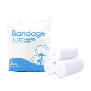 Comfortable Breathable Absorbent Cotton Non woven Fabric Medical Bandage Gauze Wound Dressing