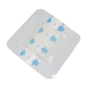 Comfortable Waterproof Hydrogel Adhesive Sterile Wound Dressing CE Certified Class II 10x10cm