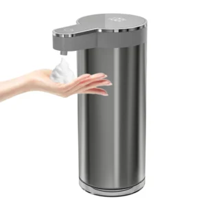 Commercial 304 Stainless Steel Smart Automatic Sensing Hand Liquid Soap Dispenser Touchless Wall Mount Soap Dispenser Foam Pump