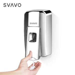 Commercial Wall Mounted Hand Washing Machine Manual Liquid Foaming Soap Dispenser