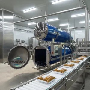 Competitive Price Full Automatic Food Sterilizing Machine Electric or Steam Food Retort Autoclave