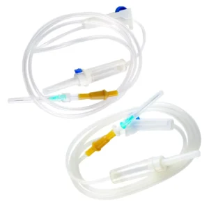 Complete Infusion Set with Butterfly Needle Drip Tube