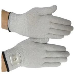 Conductive Bio Gloves for Electrode Therapy Hand Massager Facilitating Electrotherapy Facial Lift