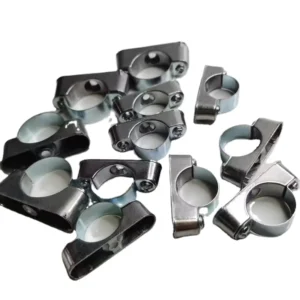 Conduit Pipe Fittings UK Standard Galvanised Heavy Distance Saddle