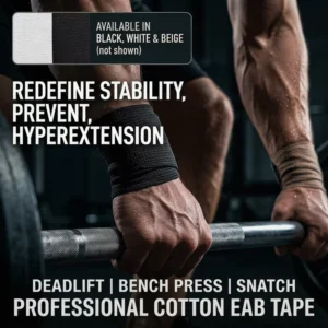 Cotton 5cm Printed Light Elastic Sports Tape Breathable Water Resistant Easy Tear Strong Fix Prevent Sprain Stabilize Ligament