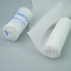 Cotton Elastic Pbt Conforming Stretch Gauze Roll Bandage