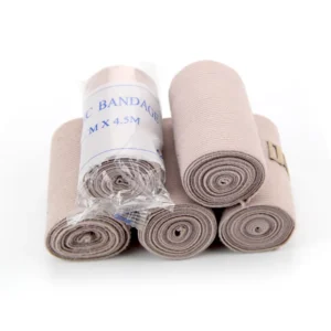Cotton High Elastic Bandage Skin Color Self adhesive Gauze Bandage