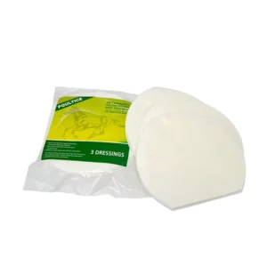Cotton Hoof Shaped Poultice Dressing Horse Care Product