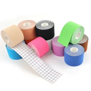 Cotton Kinesiology Tape Improve Blood Circulation Reduce Swelling Muscle Activation Sports Therapy Tape