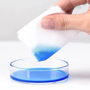 Cotton Non woven Fabric Gauze Sponge Pad 2×2 4×4 Inch Non sterile Double Layer Triple Layer Gauze Piece in Bag