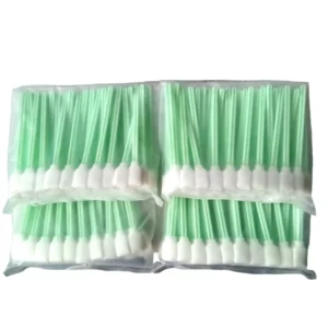 Cotton Swabs Cleaning Sticks for Inkjet Printers Solvent & Water Based Ink Compatible Maintaining and Cleaning