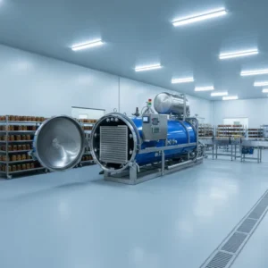 Counter Pressure Pouch Retort Machine Vacuum Bag Retort Sterilizer Tin Cans Food Autoclave Plastic Bottle Sterilization Pot