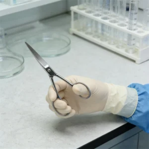Cream Medical Gloves Latex Manufacturers Powder Free Disposable Latex Gloves Cream Powder Free Disposable Latex Loves