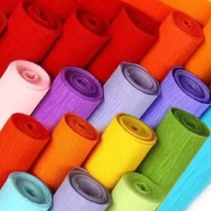 Crepe Paper Flower Wrapping Paper Handmade Paper