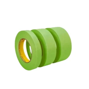 Crepe Paper Masking Tape 30mm Width Jumbo Roll Single Sided Hot Melt Acrylic Antistatic Writable Soft Pressure Sensitive for