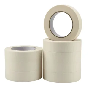 Crepe Paper Masking Tape Rubber High Temperature Resistance Eco-Friendly No Residual Multi-Color Bulk for Painting Car Paint