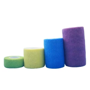 Cross Border Nonwoven Cotton Self Adhesive Medical Grade Far Infrared Disinfecting Bandage 5cm Width Outdoor Sports Protection