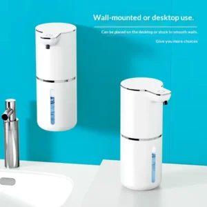 Cross border Electric Soap Dispenser M1 USB Charging Rechargeable Automatic Hand Sanitizer Wall mounted Sensor Foam Hand Washing