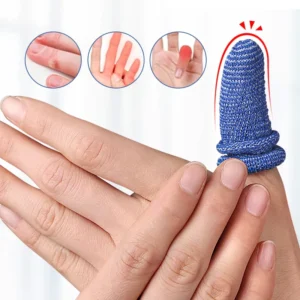 Cross border Tubular Finger Guard Soft Elastic Breathable TPE Unisex Sports Bandage