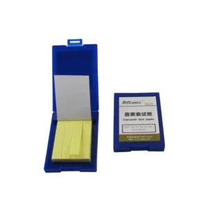Curcumin Test Paper Strips for Chemical Laboratory and School