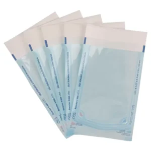 Custom 510K Medical Self Sealing Sterilization Pouches OPP Bags 5.25×10 Autoclave Use CE Certified