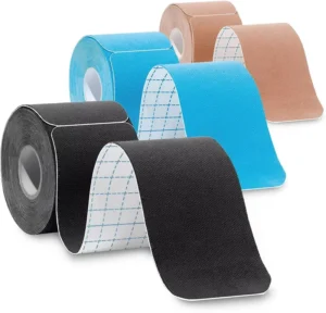 Custom 5cm Precut Cotton Rigid Body Adhesive Sport Athletic Waterproof Kt Muscle Kinesiology Tape