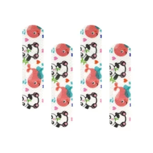 Custom Adhesive Elastic Fabric Band Aid Wound Care Cute Kids Adhesive Wound Plaster Band Aid