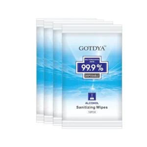 Custom Antibacterial Hand Sanitizing Wipes 50 Pcs, Kills 99.9% of Illness Causing Germs for Adults and Kids Cleaning