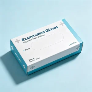 Custom Art Paper or Coated Paper Packaging Box Eco Friendly Higher Cost Performance Package Boxes for Examination Gloves