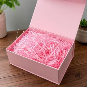 Custom Biodegradable Eco-friendly Multicolor Cut Crinkle Shredded Crepe Tissue Paper-Gift Box & Basket Filler