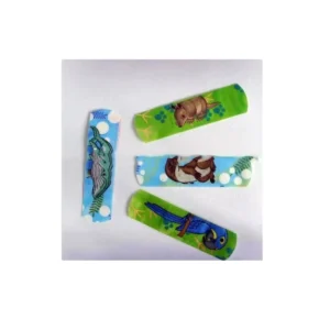 Custom Brand PE Printing Medical Absorbable Suture Wound Plaster Cartoon Adhesive Bandage Multicolour Individual Pack for Wound