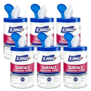 Custom Brand Surface Disinfecting Wipes, Household Unscented Hand Cleaning Wet Tissue Canister Sanitizing Wet Wipes