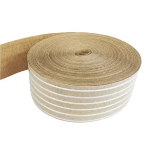 Custom Brown Hand-Wrapped Virgin Crepe Paper Clip Wire Crinkle Coated PE Oil-Proof Moisture-Proof Rust-Absorbing Wrapping Paper
