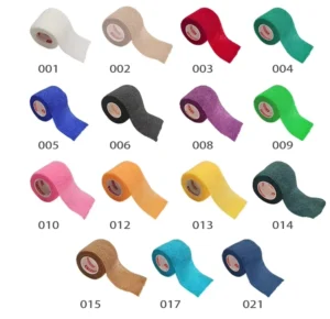 Custom Cohesive Wrap Dressing Self Cohesion Adhesive Bandages Adhesion Bandages Elastic Wrap