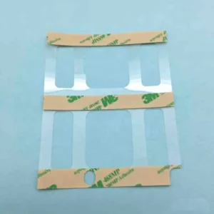 Custom Die Cut Medical Grade PET Adhesive Strong Durable Bonding Sterile Double Sided ISO13485 Certified Microneedle Patches