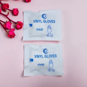 Custom Disposable PVC Safety Gloves Individually Packed First Aid Kit Accessories Vinyl Inspection Gloves