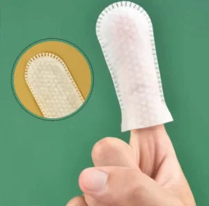 Custom Disposable Pet Wet Wipes Oralfabricing Teeth Pads for Dental Care Whitening Finger Wipes Gloves for Cat’s Clean