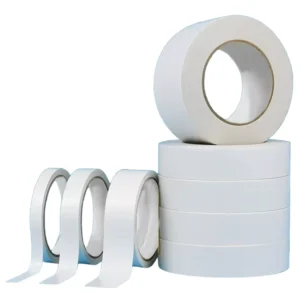 Custom Double Sided Medical Adhesive Heat Resistant Coated Tissue Paper Waterproof Packing Tape Nonwoven Adhesion