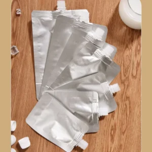 Custom Doypack Food Grade High Temperature 121 Gravure Printing Antistatic Liquid Packaging Bag Sterilization Drink Chocolate
