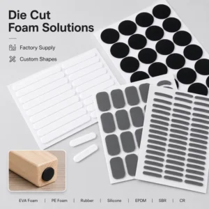 Custom EVA Foam Silicone Pads For Feet Anti Shock Rubber For Electronics Self Adhesive Rubber Pads