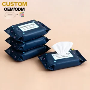 Custom Eco-Friendly Organic Antibacterial Body Deodorant Wipes Antiperspirant Flushable Travel-Sized Adults Extra Large
