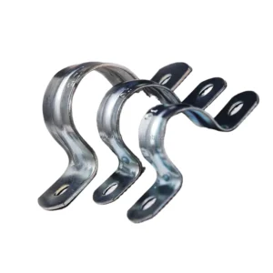 Custom Electrical EMT Conduit Stainless Steel Pipe Saddle Clamp