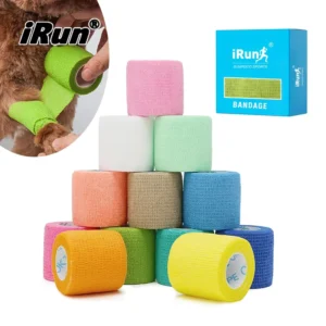 Custom Football Colorful Adhesive Bandage Wrap Sport Elastic Bandage Running Elastic Rubber Bandages