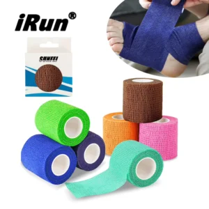 Custom Football Self Adhesive Elastic Bandage Rugby Cohesive Bandage Elastic Wrap Running Cohesive Bandage Wrap
